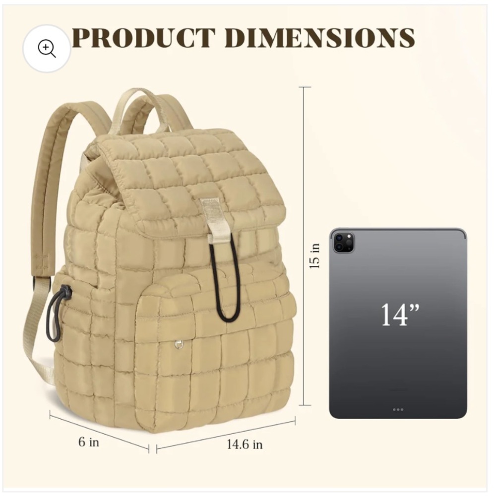 Puffer Backpack - image 7